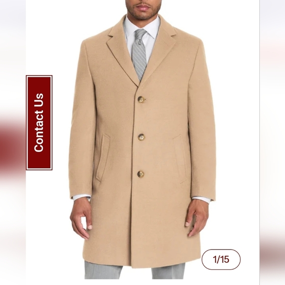 Kenneth Cole Men's Overcoat